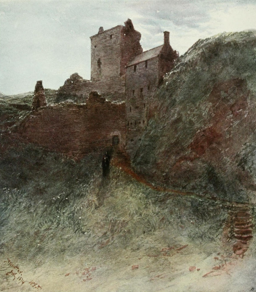 Dunottar Castle Poster Print by William F. Douglas