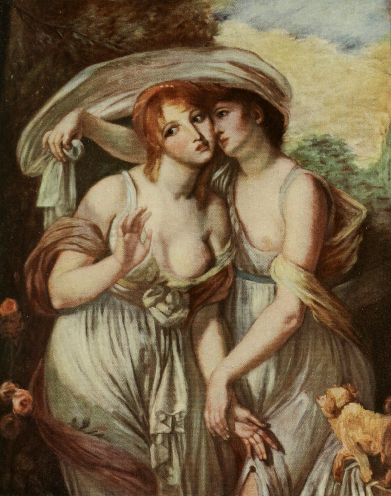 The Two Sisters poster print by Jean-Baptiste Greuze