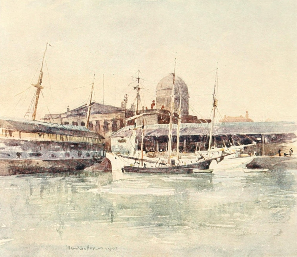 Liverpool 1907 The Lucania Poster Print by James Hamilton Hay