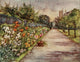 London Parks & Gardens 1907 Herbaceous Border Poster Print by Lady V. Manners