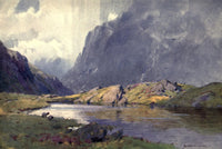 Wild Lakeland 1922 Sprinkling Tarn & Great Gable Poster Print