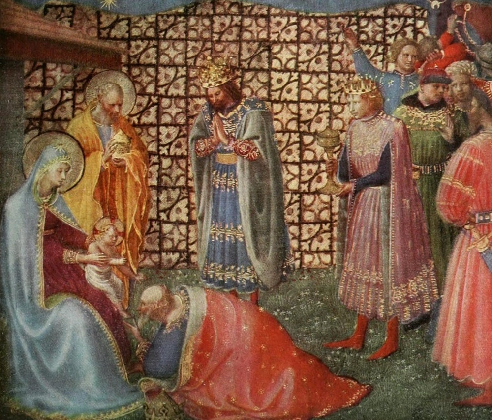 The Adoration of the Kings 1924 Poster Print by Fra Angelico