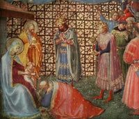 The Adoration of the Kings 1924 Poster Print by Fra Angelico