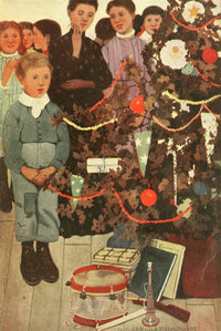 Runaway Boy Christmas Poster Print by Ethel Franklin Betts - Vintage Holiday Art