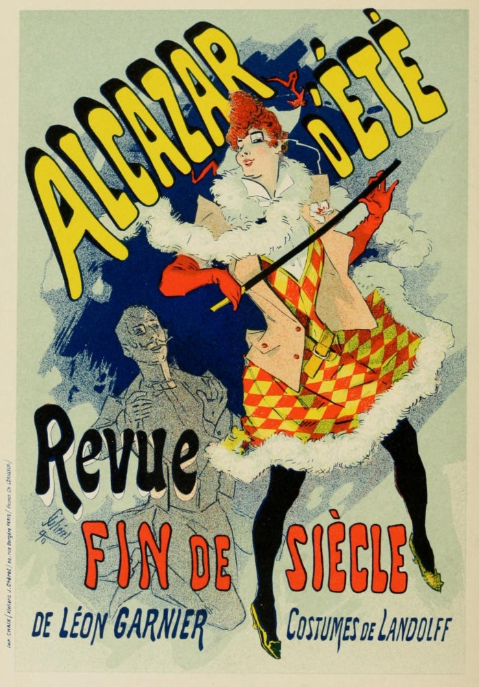 Les Affiches Illustrées Alcazar d'Été Poster Print by Jules Chéret