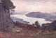 English Lakes 1908 Windermere from Wansfell Poster Print showcasing serene landscape.
