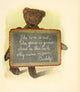 Mother Goose's Teddy Bears - The Rose is Red Bear Poster Print by Frederick L. Cavally