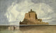 St. Michael's Mount Poster Print by John Sell Cotman showcasing beautiful landscape.