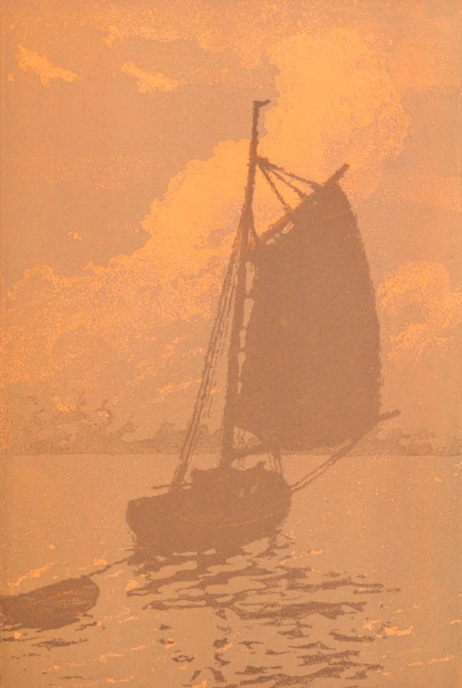 The Studio 1906 Evening Poster Print by Carlos Grethe
