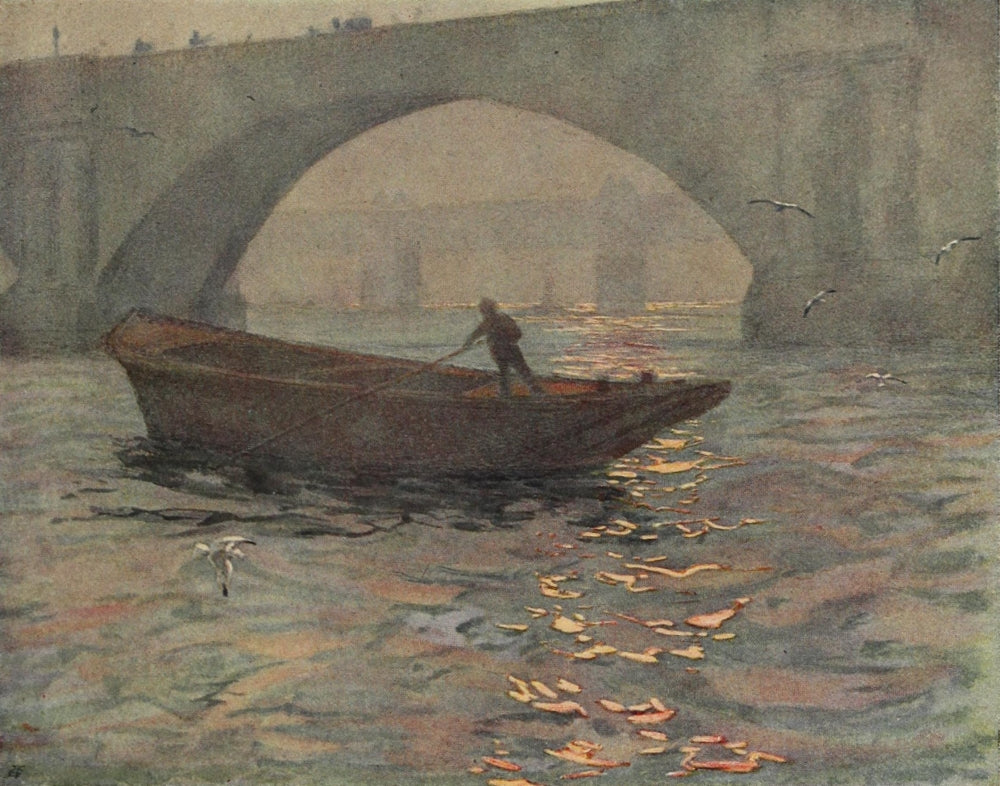 Studio 53 Waterloo Bridge Poster Print by Edward Louis Laurenson