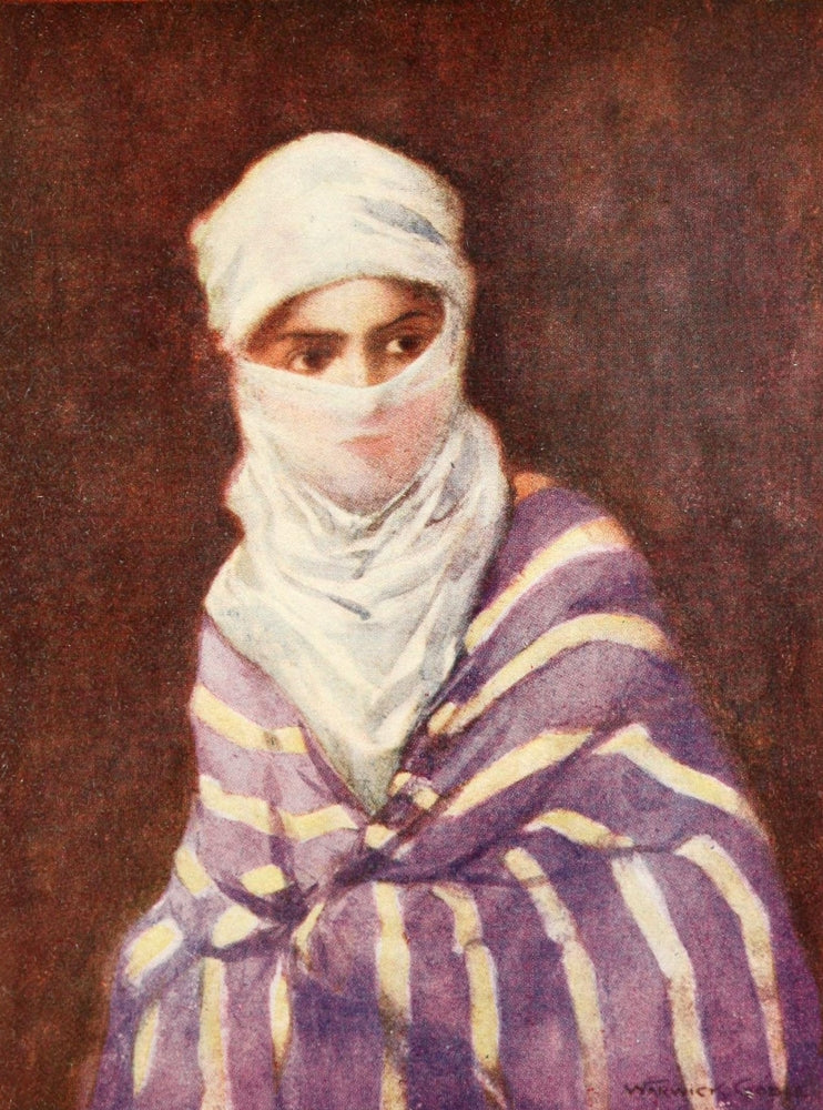 Constantinople 1906 The Yashmak Poster Print by Warwick Goble