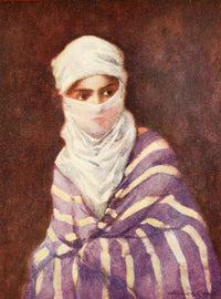 Constantinople 1906 The Yashmak Poster Print by Warwick Goble