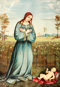 Christliche Kunst 2 Francia Avri Poster Print by Franz Seraph Hanfstaengl