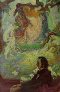 Steinway Collection Mendelssohn Midsummer Night's Dream Poster Print by Carl Anderson