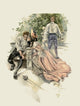 A Dream of Fair Women 1907 poster print by Harrison Fisher