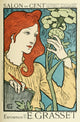 Les Affiches Illustrées 1896 Salon des Cent Poster Print by Eugène Grasset