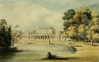 Frogmore House Poster Print by J. Gendall showcasing 1817 architecture.
