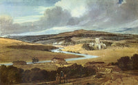 Kirkstall Abbey, Yorkshire Poster Print by Thomas Girtin