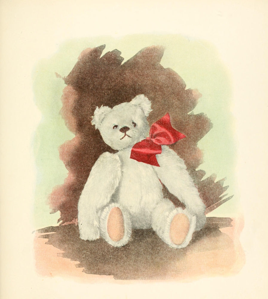 Mother Goose's Teddy Bears 1907 White Bear Poster Print by Frederick L. Cavally