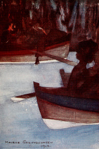 The Naples Riviera 1907 In the Blue Grotto, Capri Poster Print by Maurice Grieffenhagen