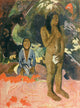 Words of the Devil 1892 poster print by Paul Gauguin, art print on premium paper.