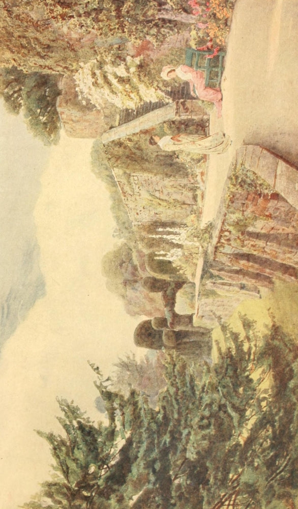 The Lower Terrace Art Print by George S. Elgood, beautiful landscape artwork