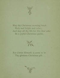 Christmas Sunshine 1885 Poster Print by Frances R. Havergal