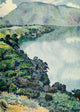 The Uganda Protectorate 1902 Crater Lake Ankole Poster Print by Sir Harry Johnston
