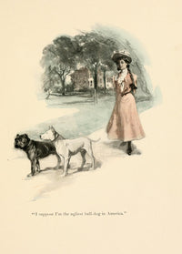 The Bar Sinister 1903 Ugliest Bulldog Poster Print by E.M. Ashe