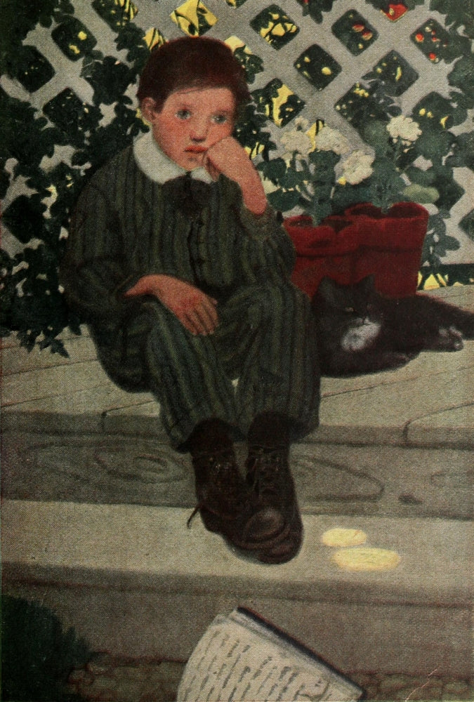 A Host of Children 1920 Poster Print by Ethel Franklin Betts