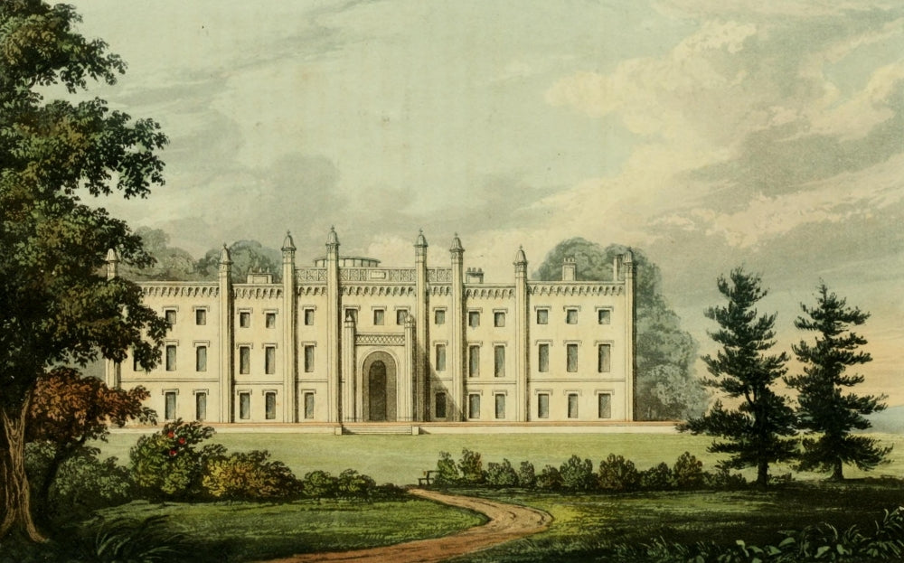 Hewetson Repository of Arts 1817 Ashburnham Park Poster Print