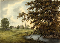 Kenilworth 1797 Art Print by Maria Johnson, available in multiple sizes.