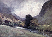 English Lakes 1908 Vale of St. John Poster Print by A. Cooper