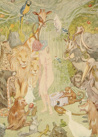 The Laughing Willow 1918 Apropos de Rien Poster Print by Oliver Herford