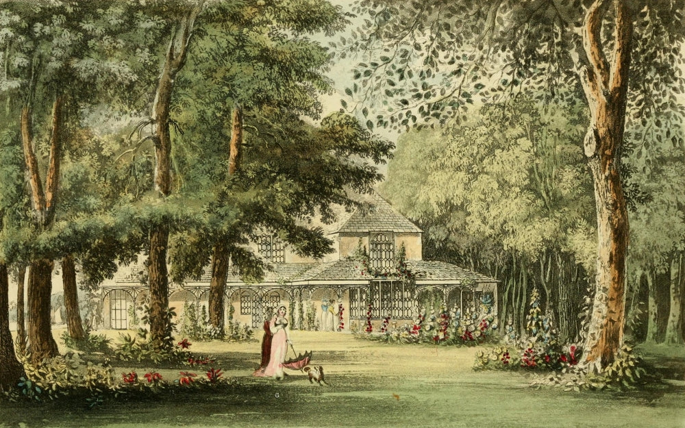 Princess Elizabeth's Cottage Poster Print by J. Gendall