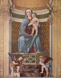 Famous Madonnas 1907 Madonna Poster Print by Giovanni Bellini