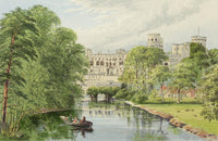 Views of Seats 1880 Warwick Castle Poster Print by A.F. Lydon