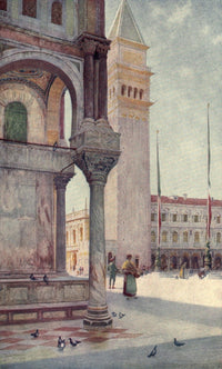 Venice 1907 The Campanile Poster Print by Reginald Barrett