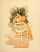 Point Lace & Diamonds 1891 Poster Print by Francis Day showcasing intricate lace and diamonds.