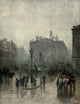 Familiar London 1904 Royal Exchange Poster Print by Rose Barton