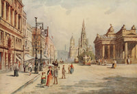 Edinburgh 1919 Princes Street Poster Print by James Heron