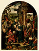 Handbuch der Kunstgeschichte 1912 Nativity Poster Print by Jan Joest