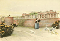 Old Manor Houses Bramshill House Poster Print by Cecil Aldin
