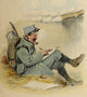 Tous les Journaux du Front 1915 Writing Home Poster Print by Albert Guillaume