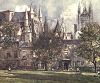 Westminster Abbey 1904 North Transept & Chapterhouse Poster Print by John Fulleylove