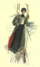 Nedra 1905 Poster Print by Harrison Fisher, art print showcasing vintage elegance.
