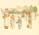 Little Ann & Other Poems Poster Print by Kate Greenaway featuring wooden doll and wax doll.