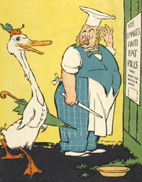Not a Silly Goose Poster Print by T. Martin, colorful and playful design