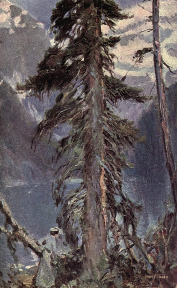 Fair Dominion 1911: A Sentinel of the Rockies Poster Print by Cyrus Cuneo