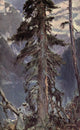 Fair Dominion 1911: A Sentinel of the Rockies Poster Print by Cyrus Cuneo
